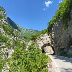Die Tunnel sind kleine Highlights
