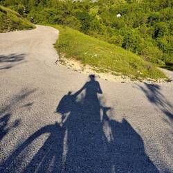 Die Sonne steht langsam tiefer.