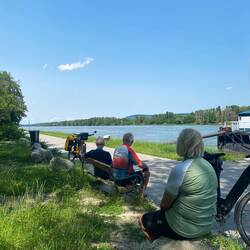 letzter Blick zur Donau
