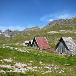 Alte Hüttchen - aber Solarzellen