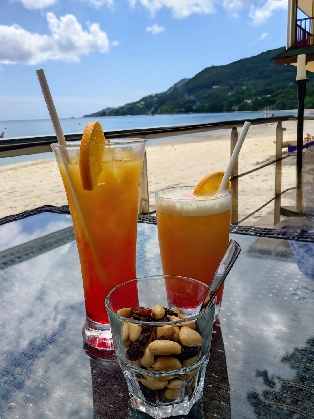 Abschiedscocktail am Vormittag