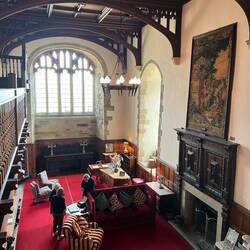 The families' private lounge.