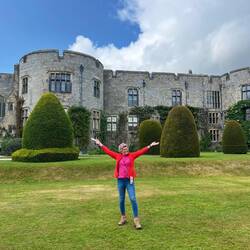 Chirk castle ... pronunced Kirk