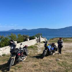 Am Ziel des ACT. Morgen geht es wieder ans Festland.