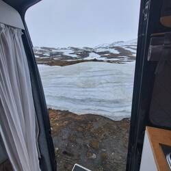 Blick aus Gustav ...brrrrr