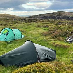 Bunkered down for the night