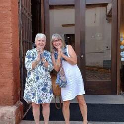 Two good Catholic gals