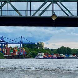 Container Umschlagstelle Kostheim