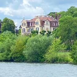 Die Meister-Villa in Sindlingen (der Hamburger Wilhelm Meister war einer der Gründer der Höchst AG