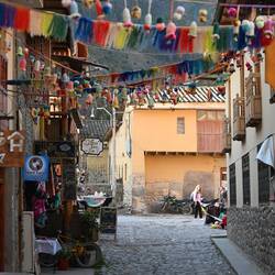 Tagestouristen sind weg.