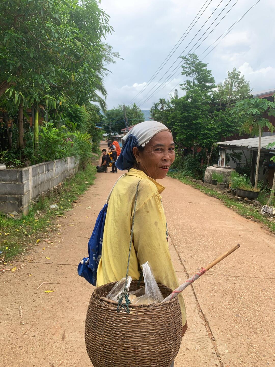 This is how the local community people earn an extra income by picking mushroom from the forest.