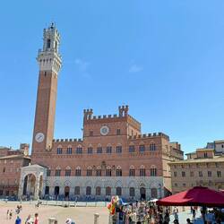 Piazza del Campo, the main square of Sienna
