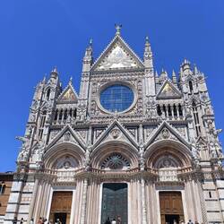 Sienna Cathedral, which dates back to the 1300s