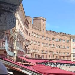 Piazza del Campo, the main square in Sienna's historic centre