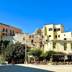 Old Town ruins & café courtyard