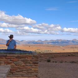 Stokes Hill lookout, looking west
