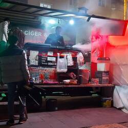 Abends gibt es Streetfood