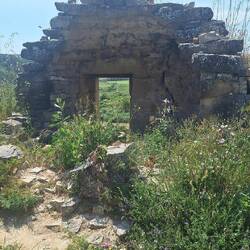 An original pilgrim's shelter