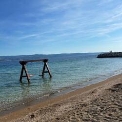 Strand am Campingplatz