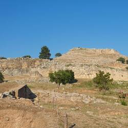 Part of the fortress walls