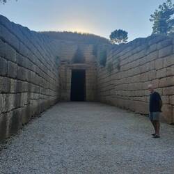 Entrance to the Treasury of Atreus