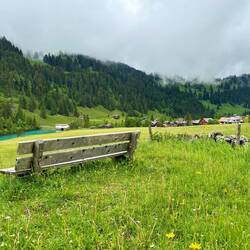 Stausee Steg