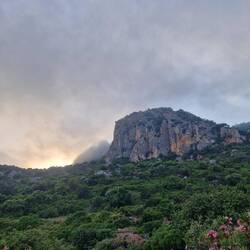 Ausblick von der Baunei Küste