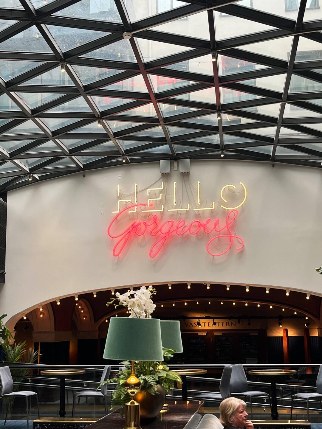 Hotel knew I was coming!