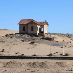 ...die früher dazu dienten die Diamanten abzutransportieren...