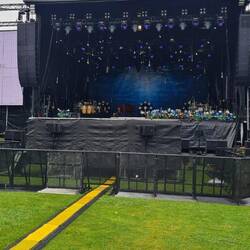 Muss noch kurz die Bühne prüfen