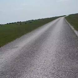 Naturschutzgebiet Ekstakusten mit Blick auf die Vogelinseln