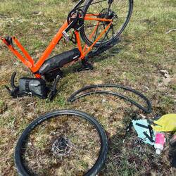 ... und da war es schon geschafft. Was für ein Glück!