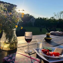 Abendstimmung am Vandrarhem