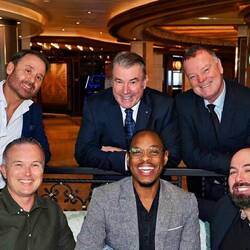 Ted, Ken and Troy. Myself, Kuamane and Nicholas