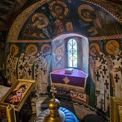 Mit tollen Wandmalereien