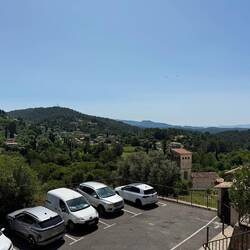 Ausblick von der Pizzeria.