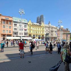 grootste plein van Zagreb