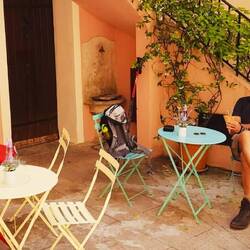 Eis am Grimaldi-Schloss