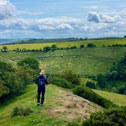Pretty but not enough to justify those hills :)