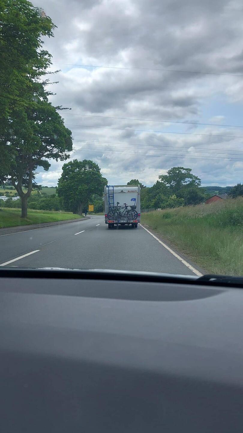 So trifft man sich auf der Straße...