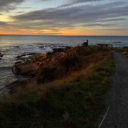 Breakfast at Shag Point. No birds (shags) and no sexy time. Just porridge and fur seals.