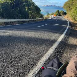 Steeper than it appears (honest)!