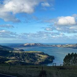 Stunning views across the bay and peninsula to reward the climb