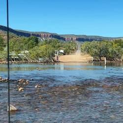 Crossing the Pentecost River