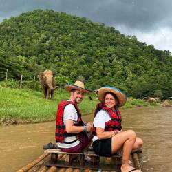 Bamboo Rafting 🐘