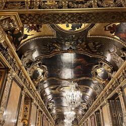 And more chandeliers on the banqueting hall