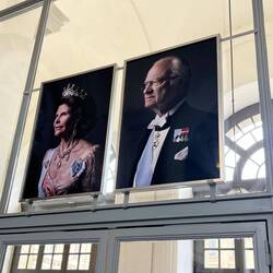 Today's Majesties-King CG and wife Queen Silvia