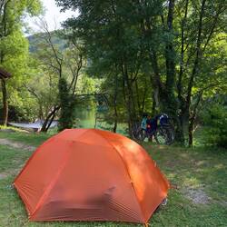 Platz gefunden. Idylle pur.