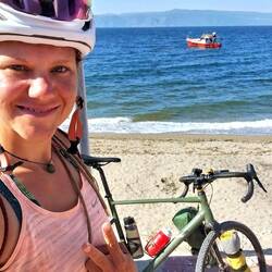 Geschafft. Das war's mit Radeln