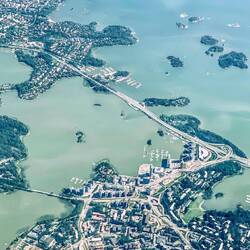 Helsinki ist auf Schären erbaut